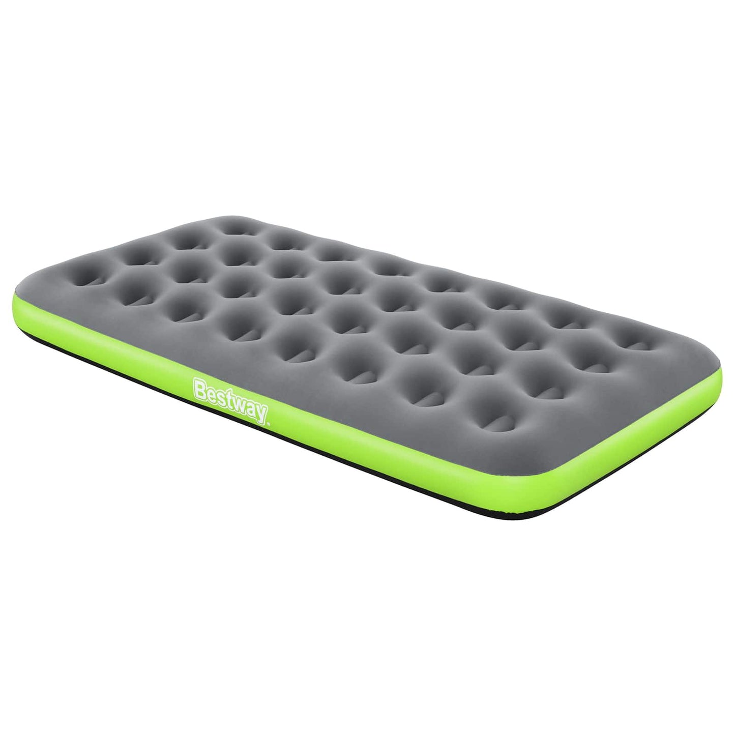 Air mattress 1-Person 188 x 99 x 22 cm Grey and Green