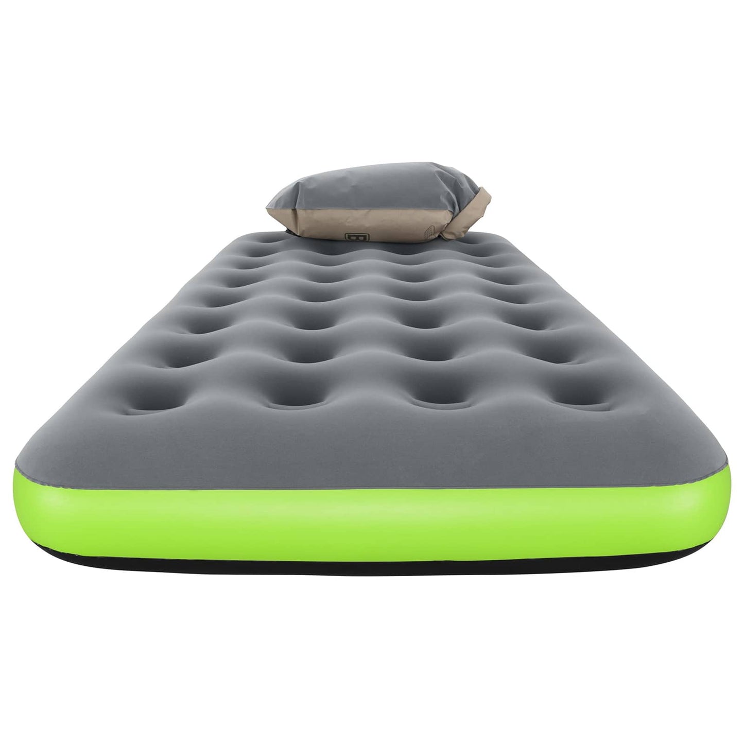 Air mattress 1-Person 188 x 99 x 22 cm Grey and Green