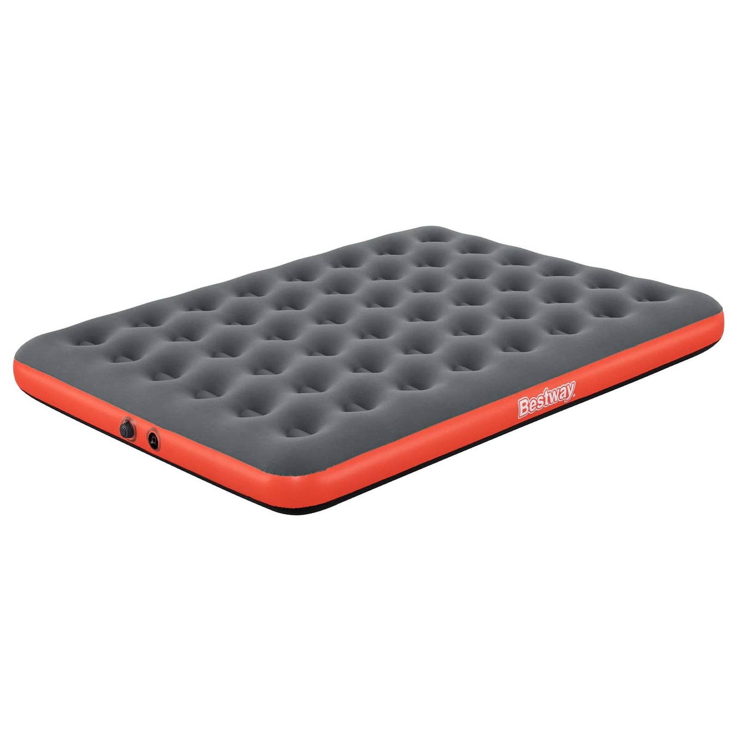 Air mattress 2-Person 203 x 152 x 22 cm Grey and Red