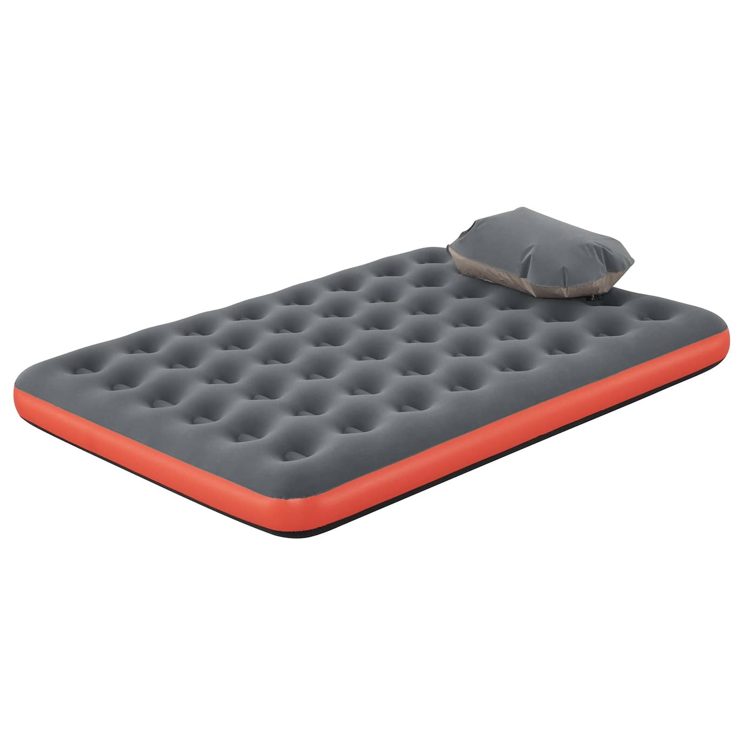 Air mattress 2-Person 203 x 152 x 22 cm Grey and Red
