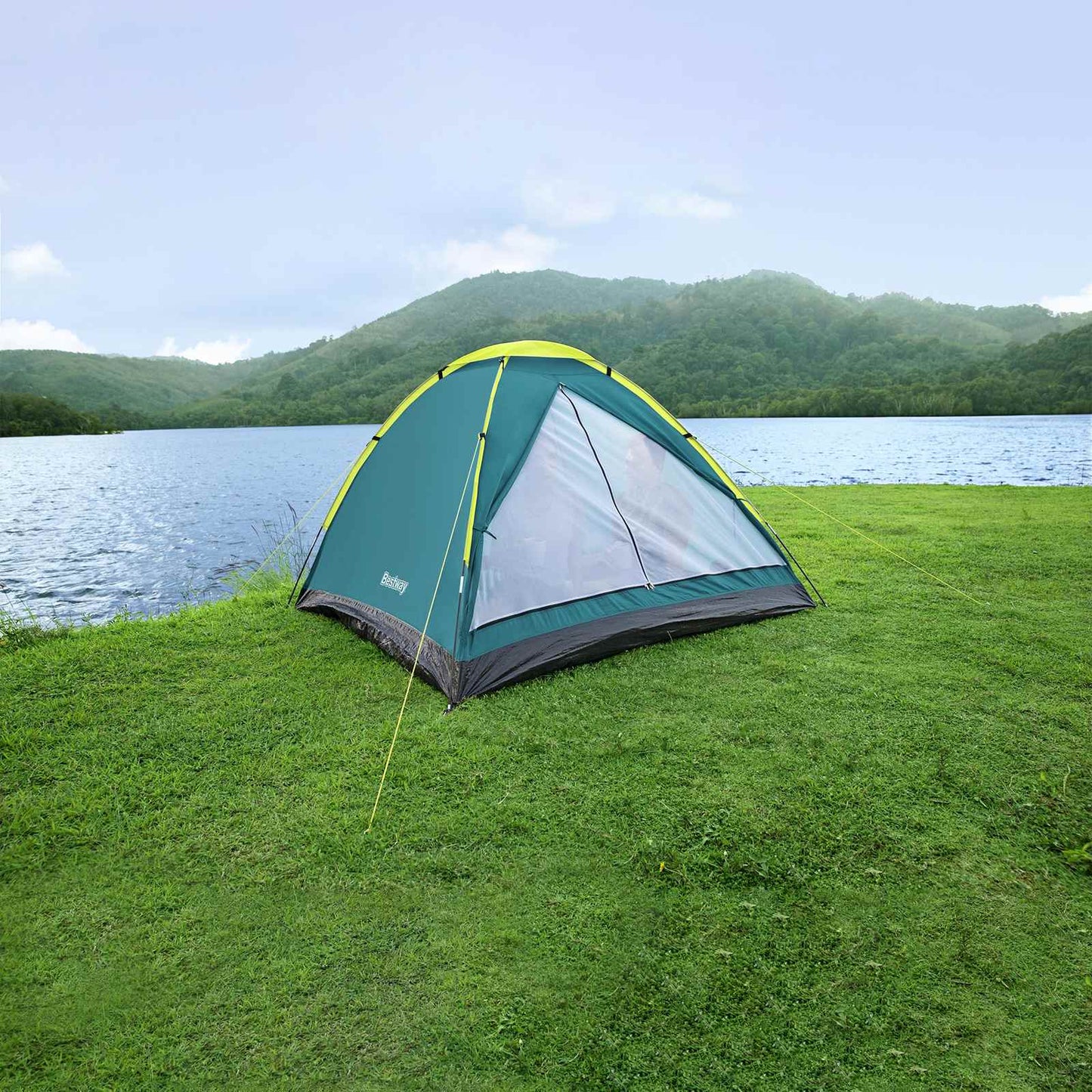 Cool Mount Tent Green 1.45 x 2.05 x 1 m 190 T Polyester Fabric