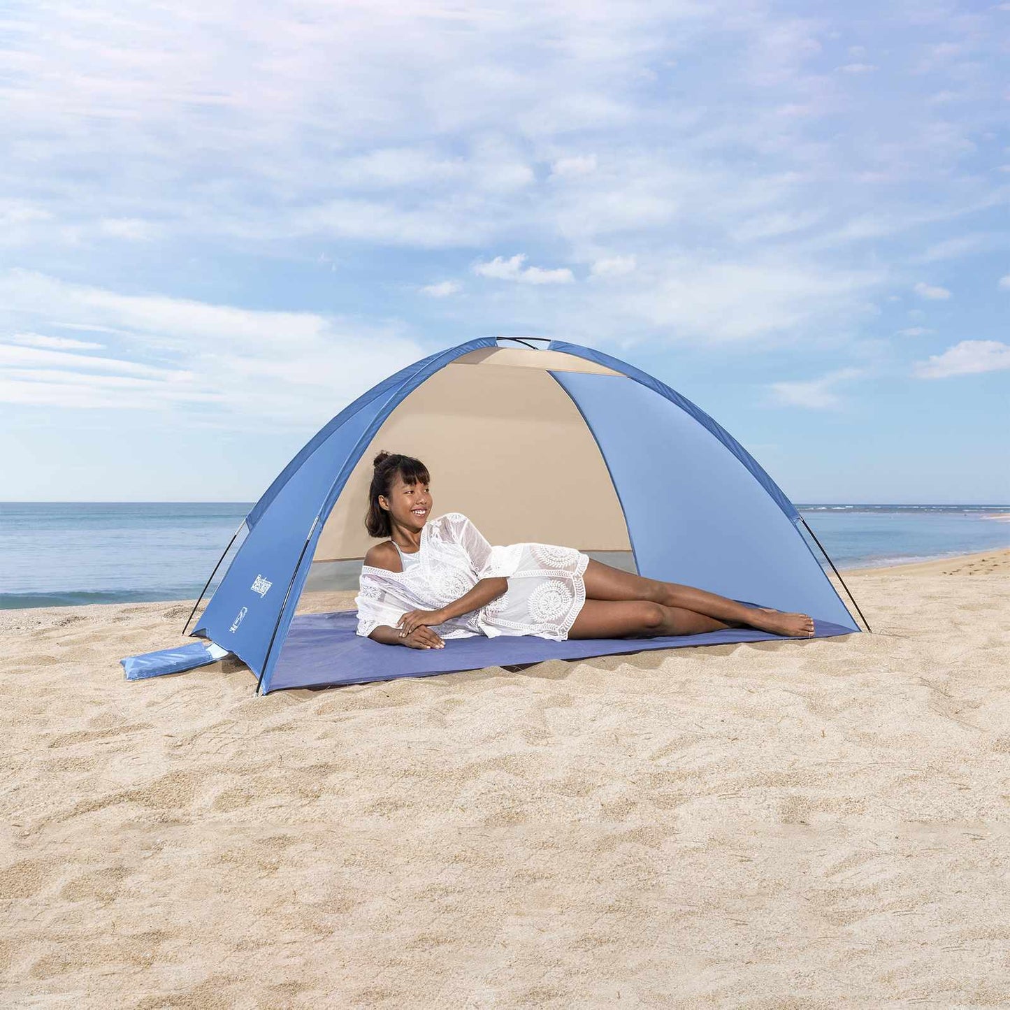 Beach Ground Tent Purple 2 x 1.2 x 0.95 m