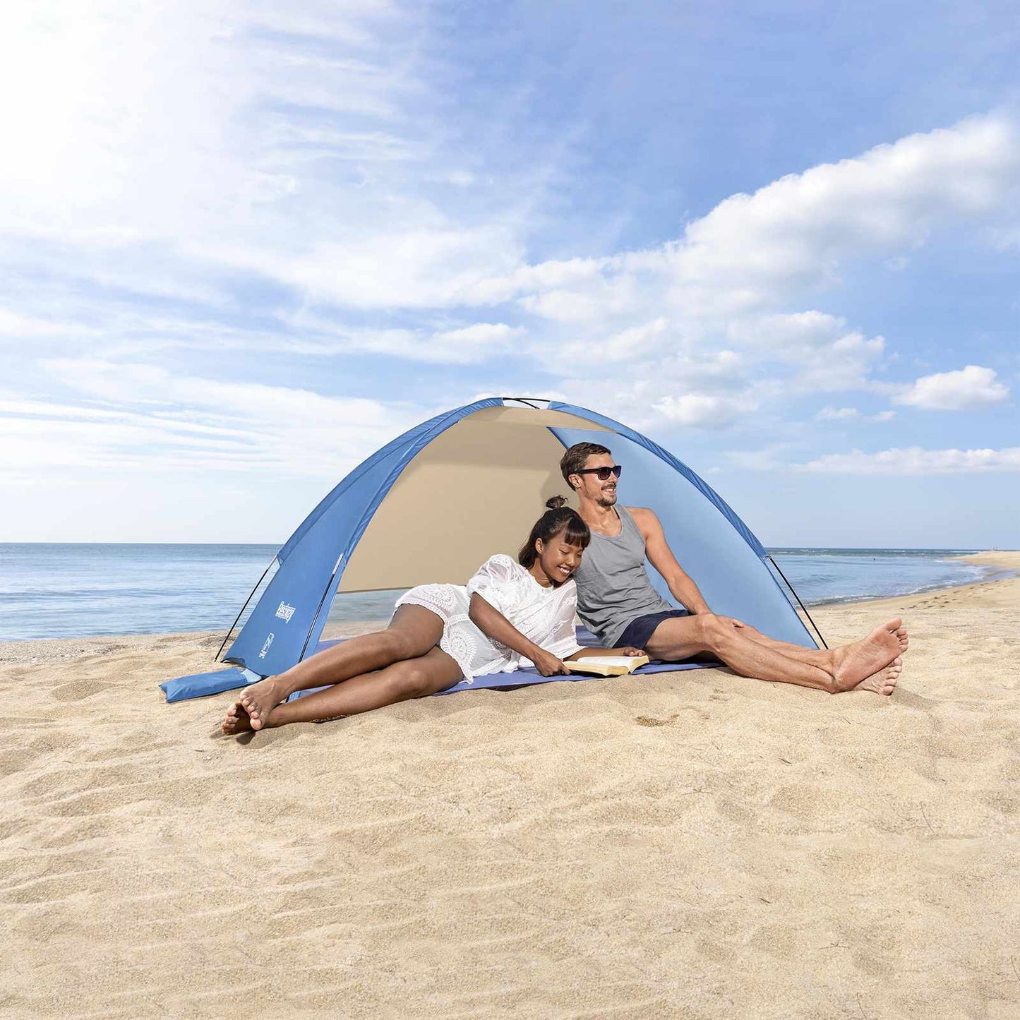 Beach Ground Tent Purple 2 x 1.2 x 0.95 m