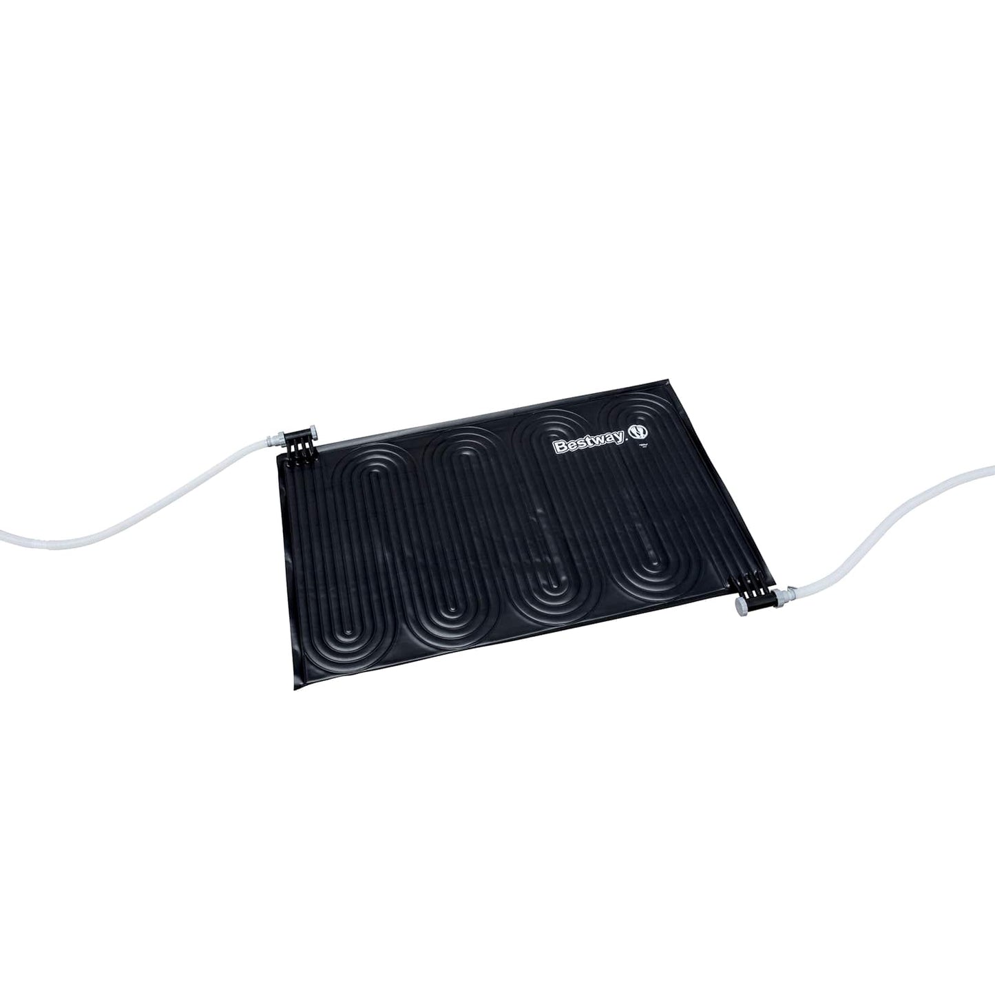 Solar Pool Heating Mat Black 110 x 171 cm PVC