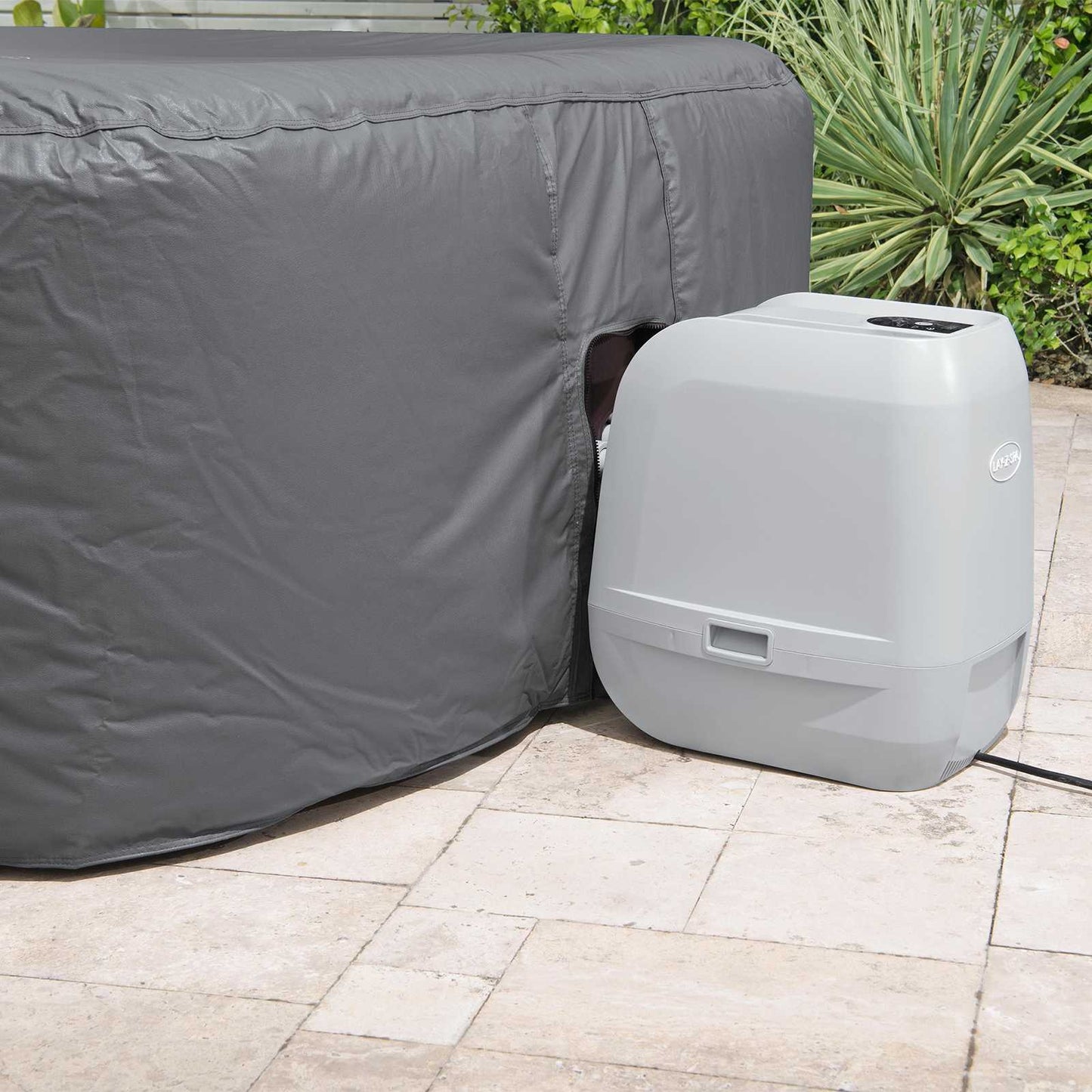 Cover PVC and POM Grey