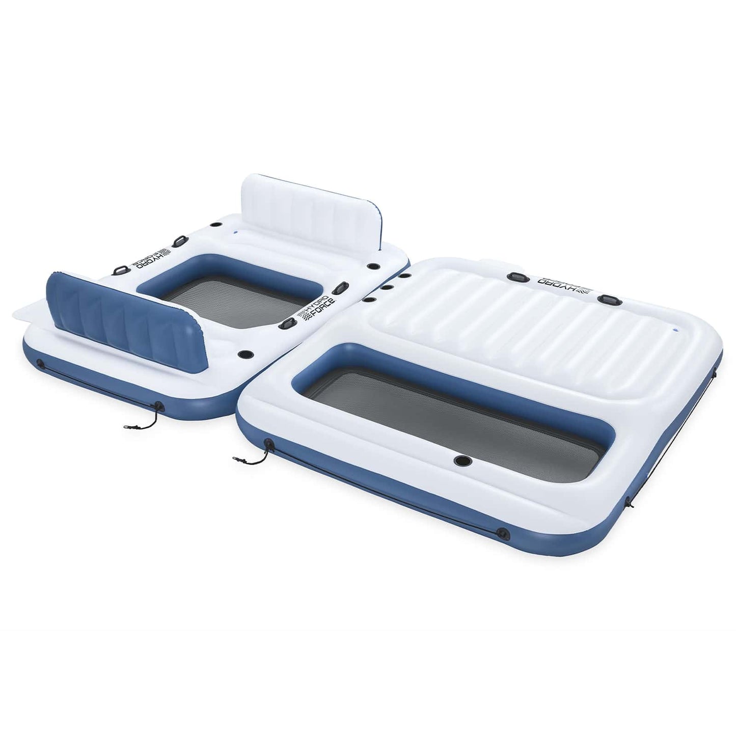 Hydro-Force Floating Island 2 pcs PVC White and Blue