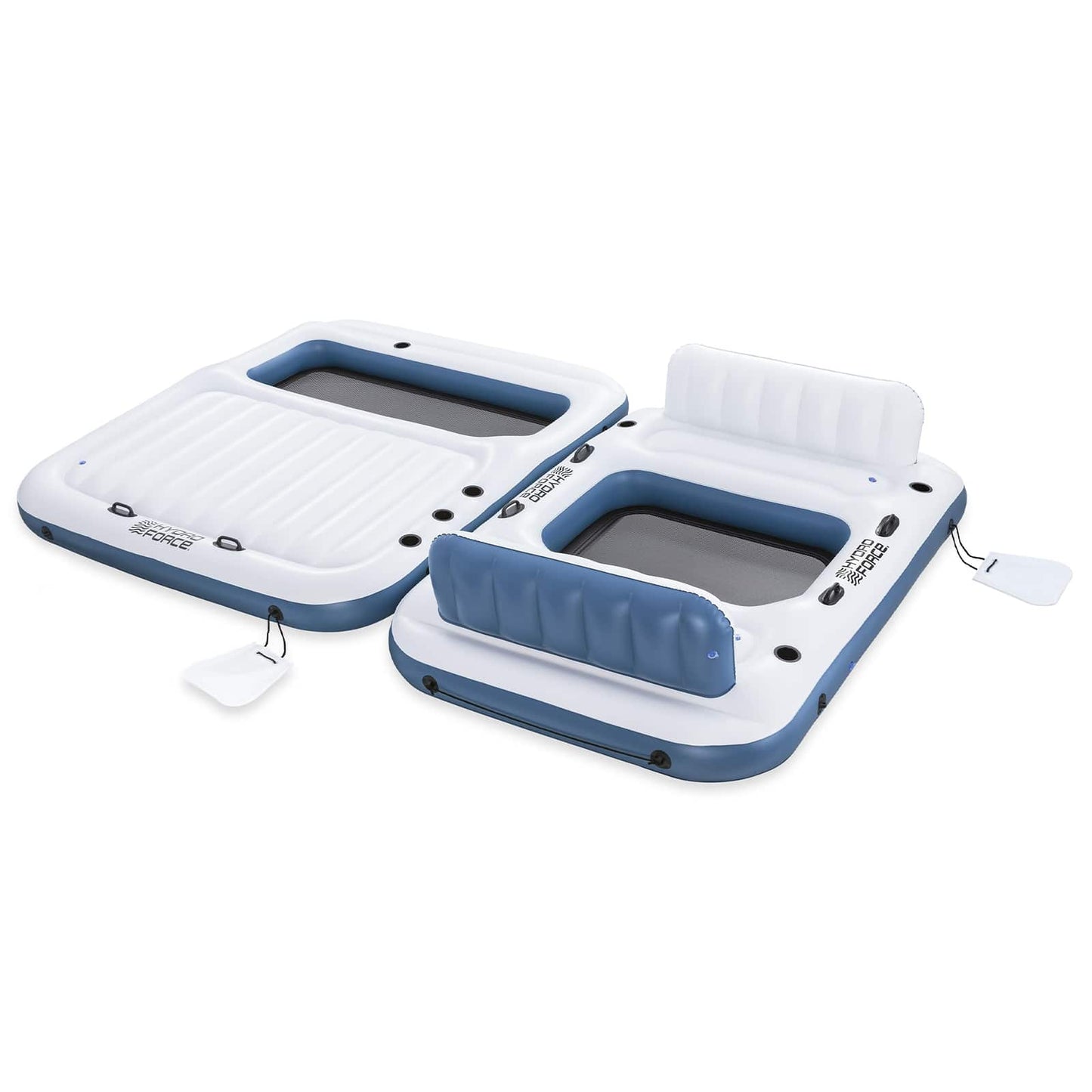 Hydro-Force Floating Island 2 pcs PVC White and Blue