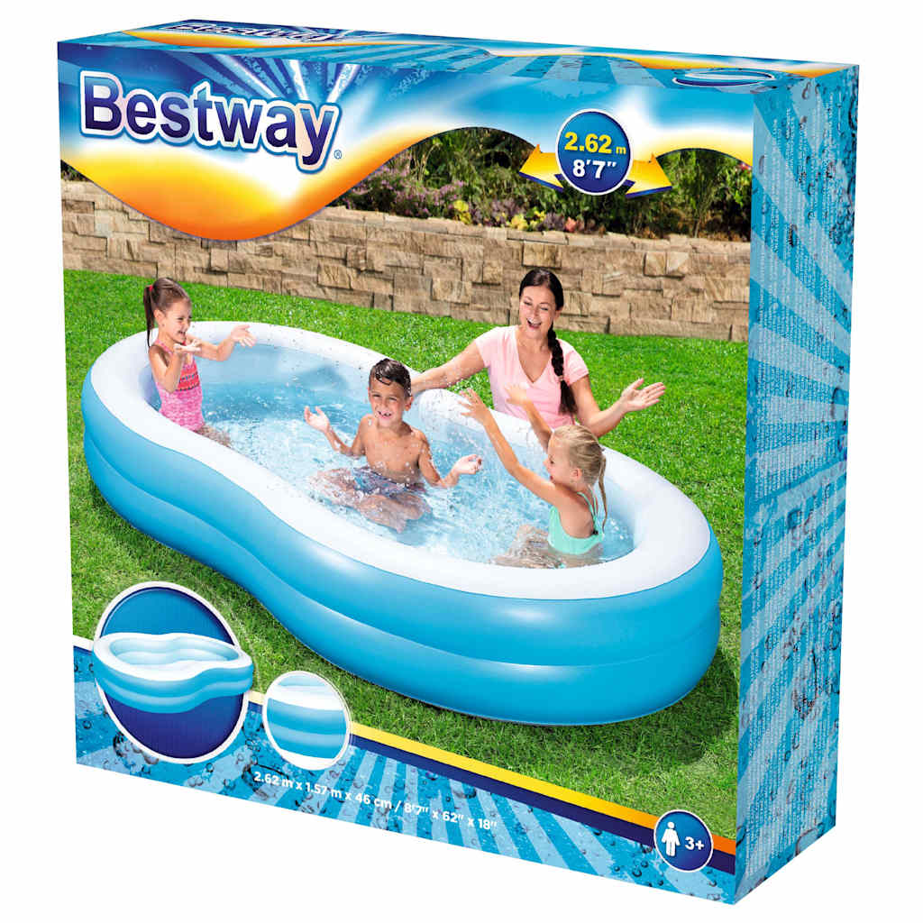 Big Lagoon Family Pool 262x157x46 cm