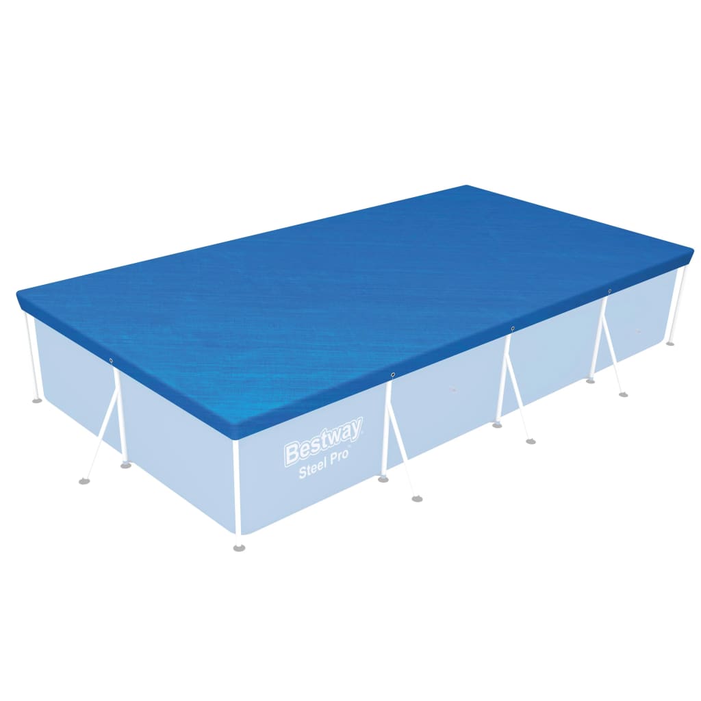 Pool Cover | Blue | Polyethylene | 400 x 211 cm | Durable | Pool Cover