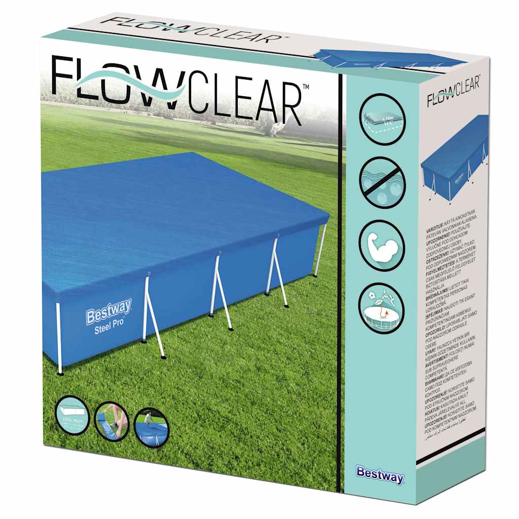 92079 Bestway Pool Cover "Flowclear" 400x211 cm