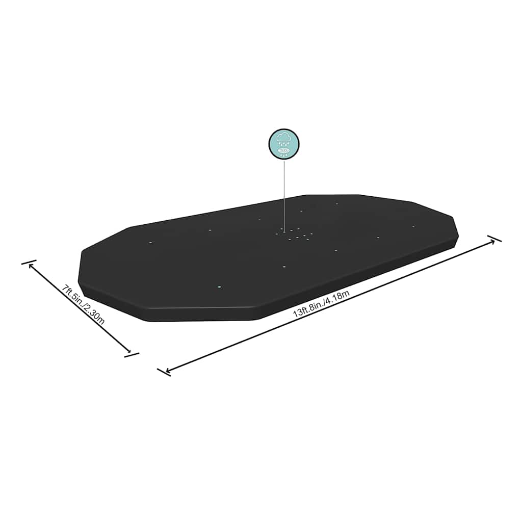 92841 Bestway Flowclear Pool Cover 418x230 cm