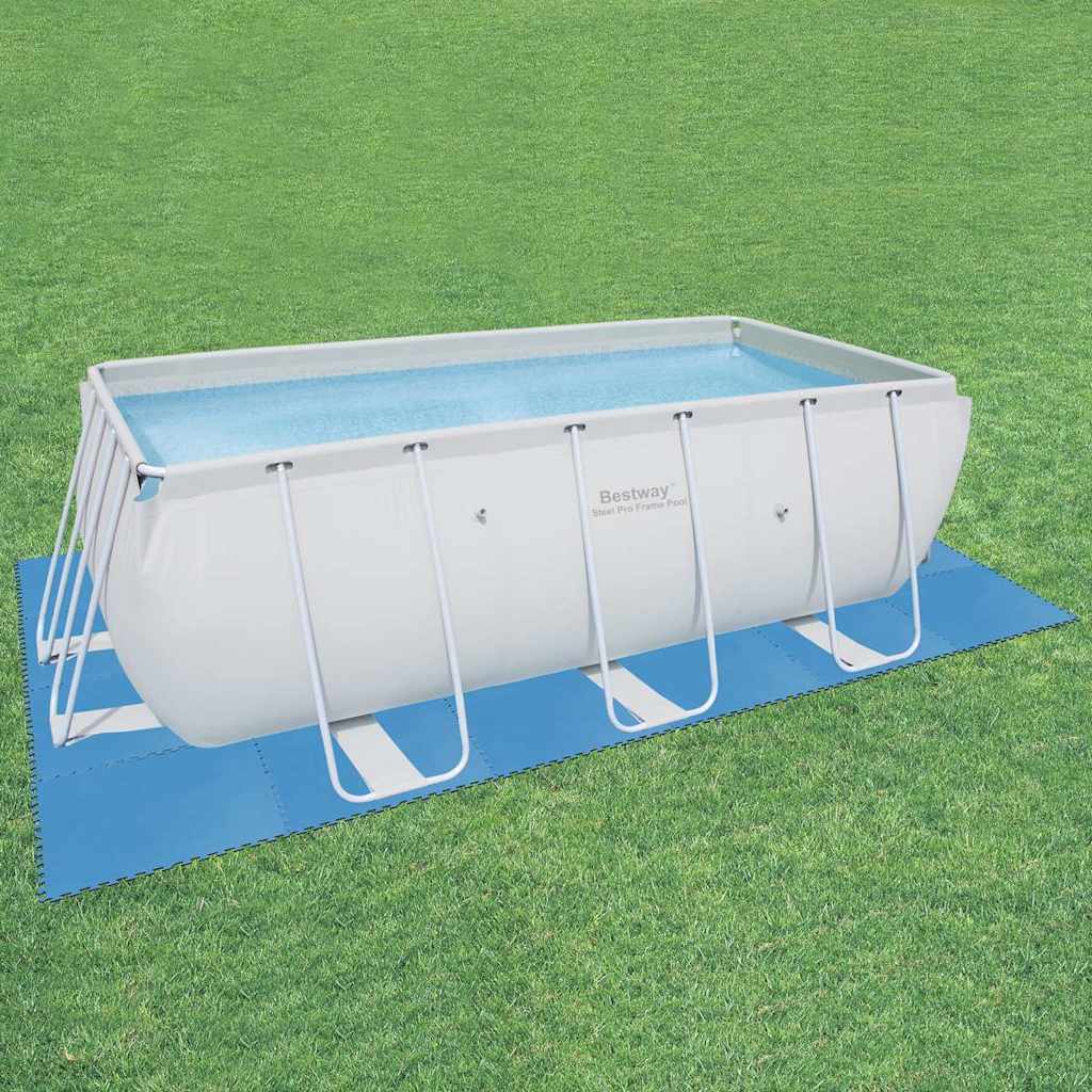 Pool Floor Protector | Blue | Polyethylene foam | 50 x 50 cm per tile
