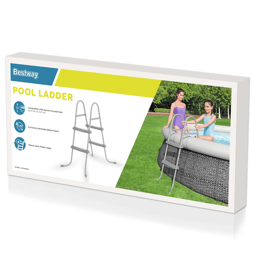 2-Step Pool Ladder Flowclear 84 cm