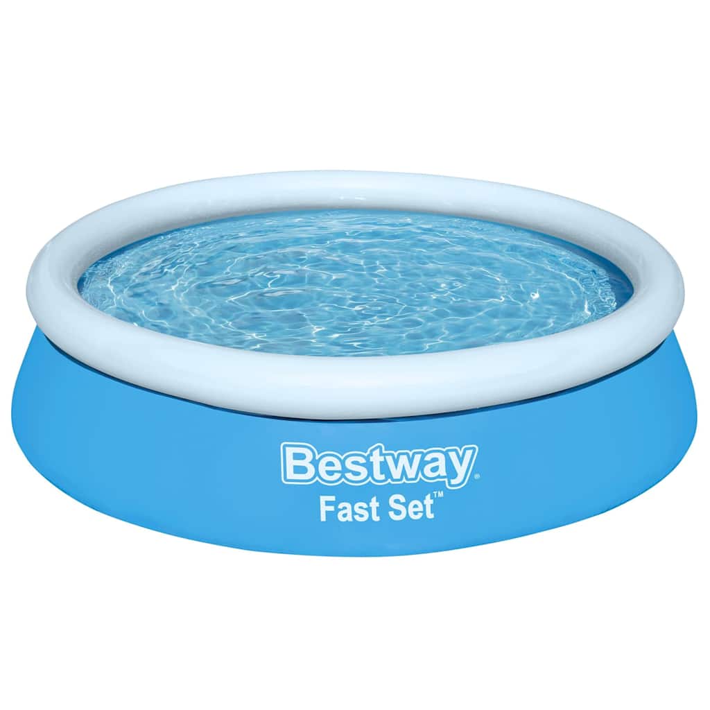Fast Set Inflatable Pool Round 183x51 cm Blue