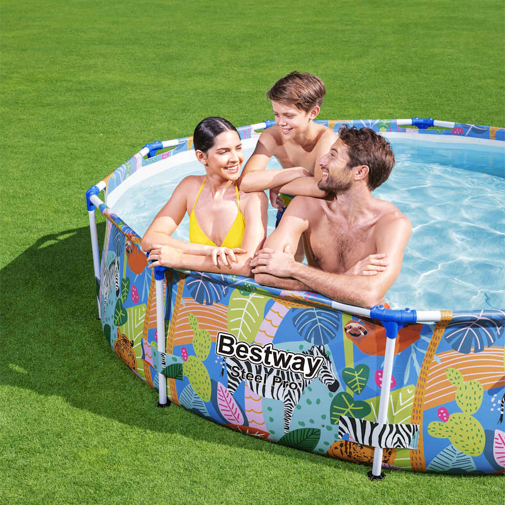 Swimming Pool Steel Pro Frame 305x66 cm