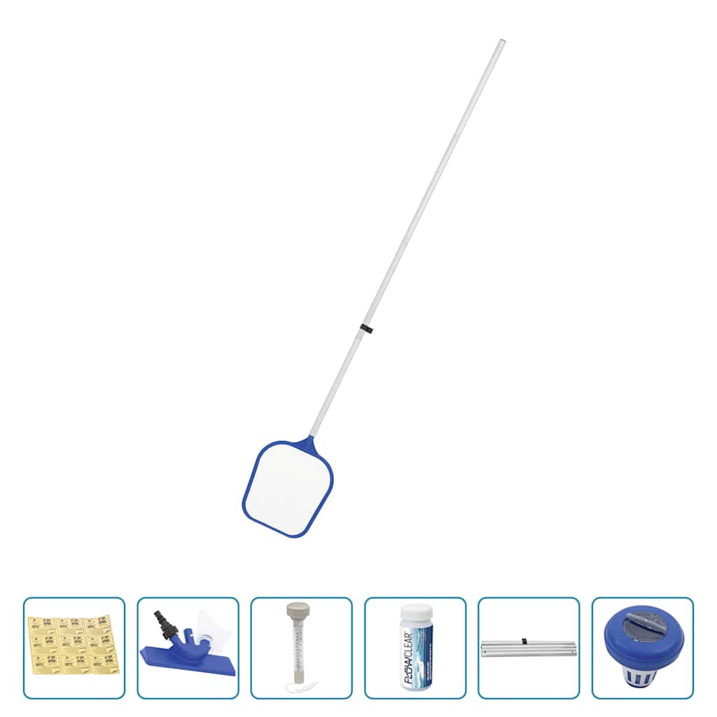 Pool Maintenance Kit | Blue, White | ABS