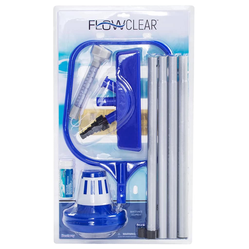Pool Maintenance Kit | Blue, White | ABS