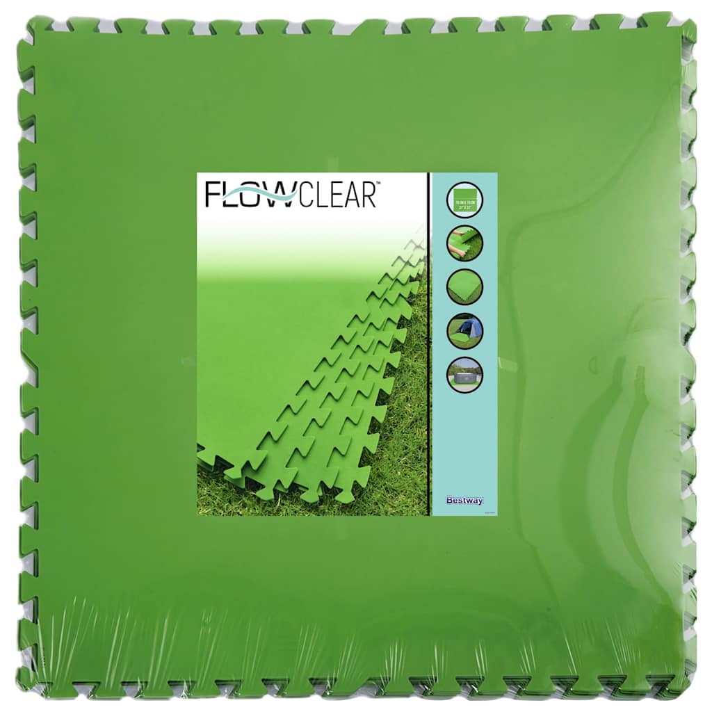 Flowclear Floor Protectors 9 pcs Green 5,47 m²