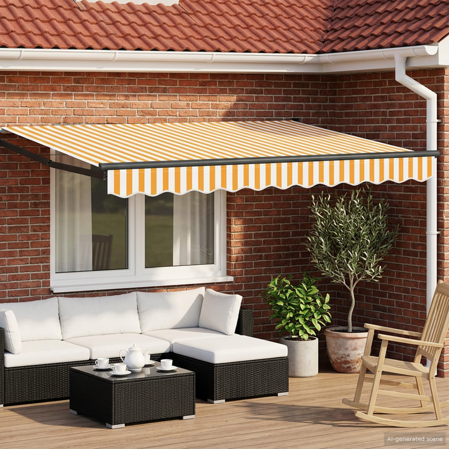 Electric Retractable Awning 3.5 x 2 m