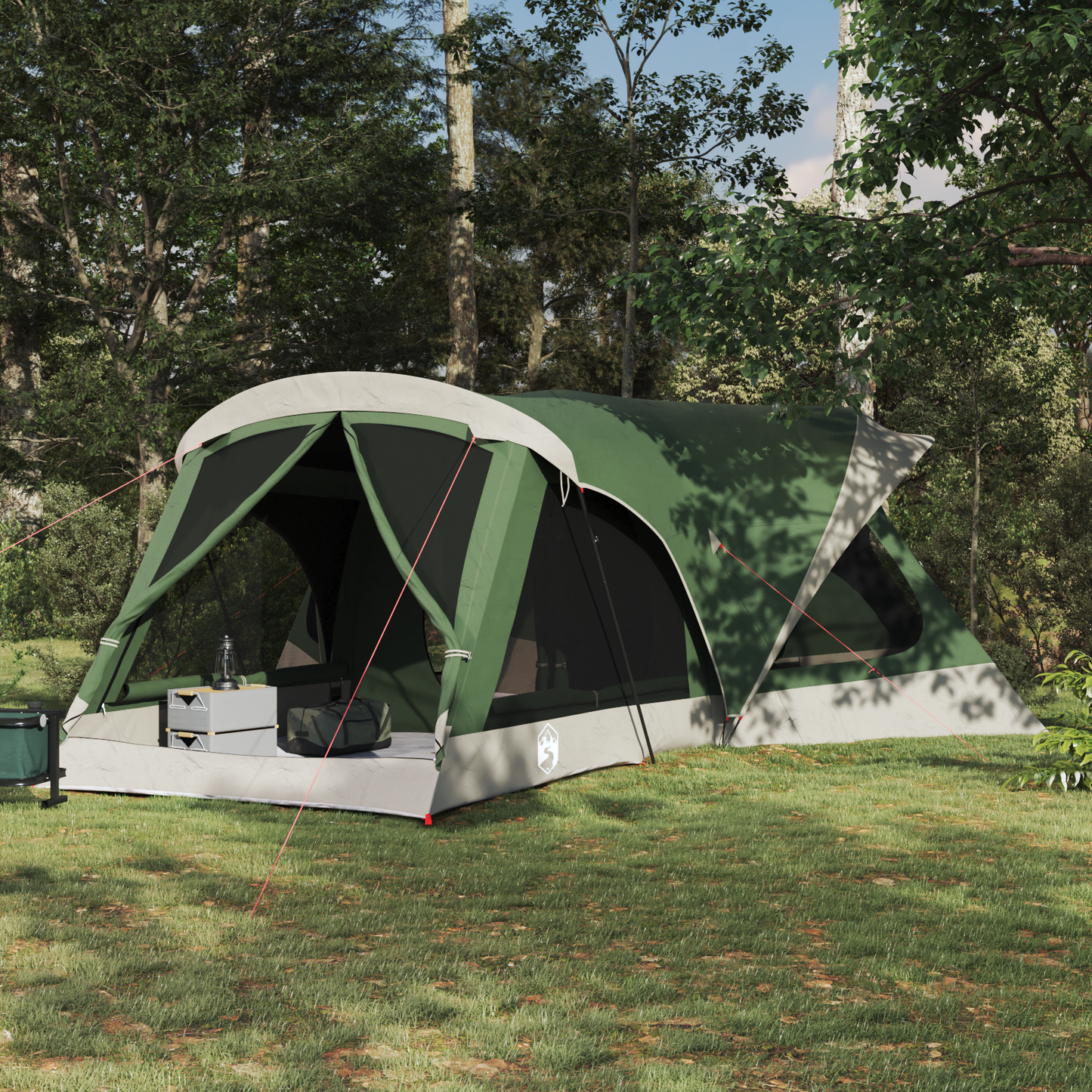 Family Tent Green 550 x 555 x 208 cm