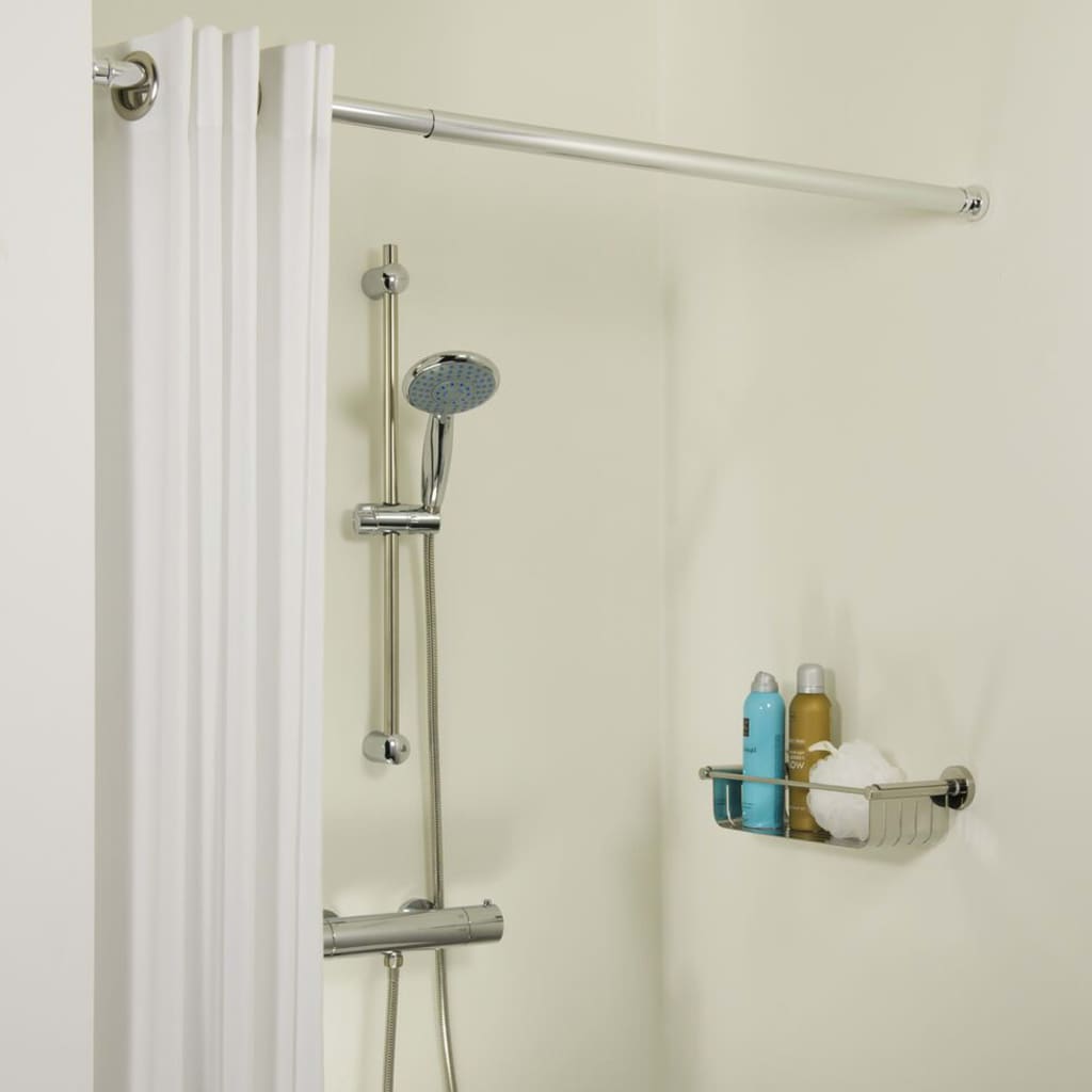 Sealskin Telescopic Shower Curtain Rod 80-130 cm Chrome