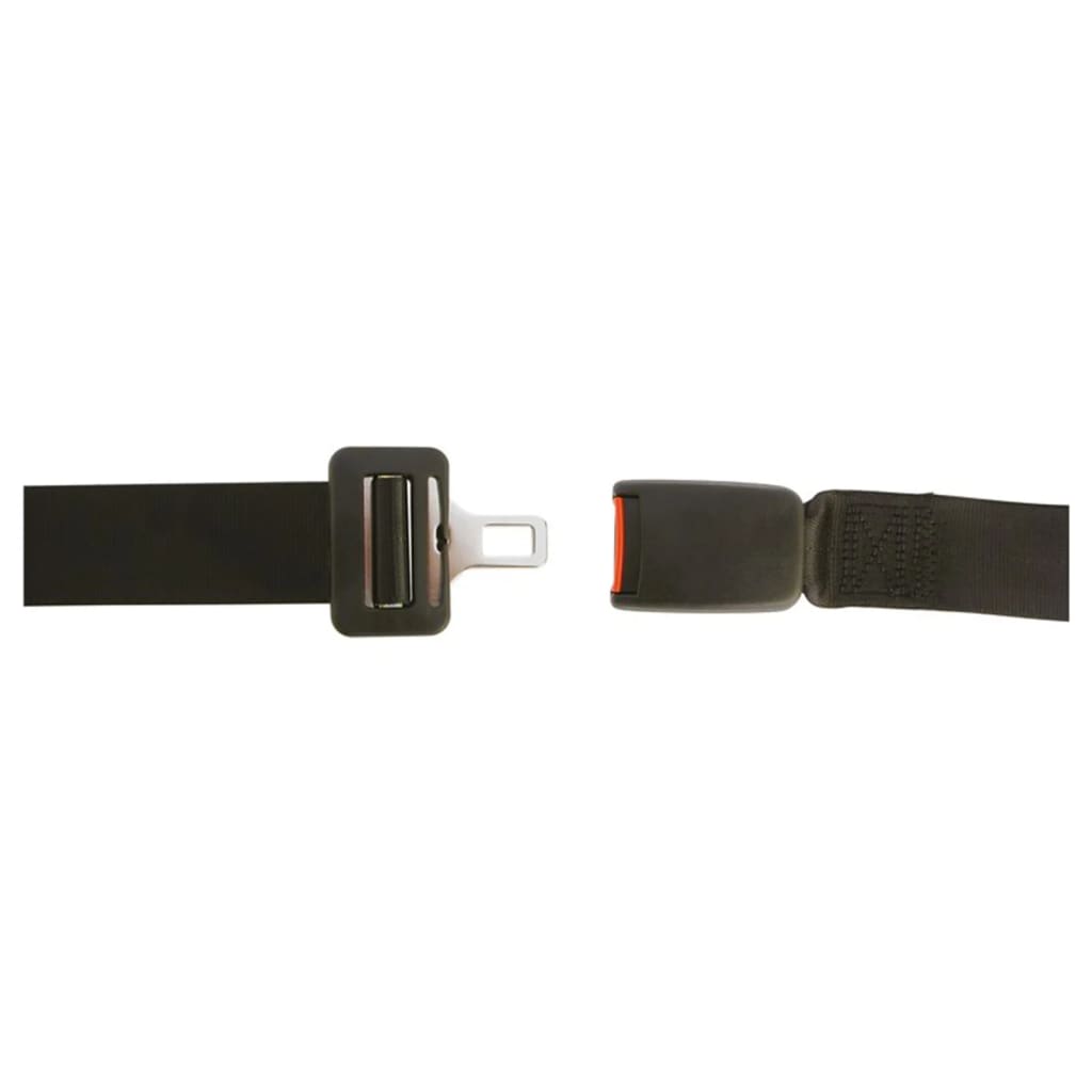 Carpoint 2-Point Safety Belt Black Adjustable 1 Side