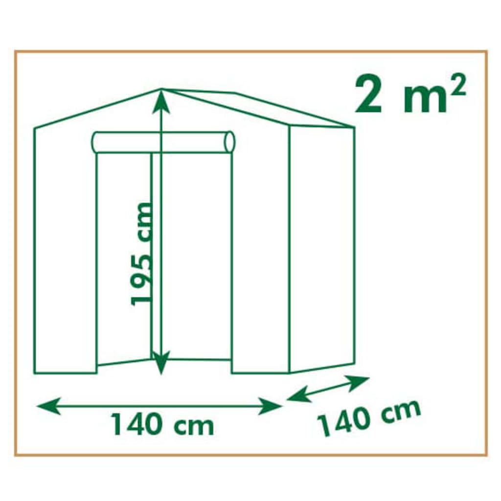 Nature Tunnel Greenhouse 140x140x195 cm