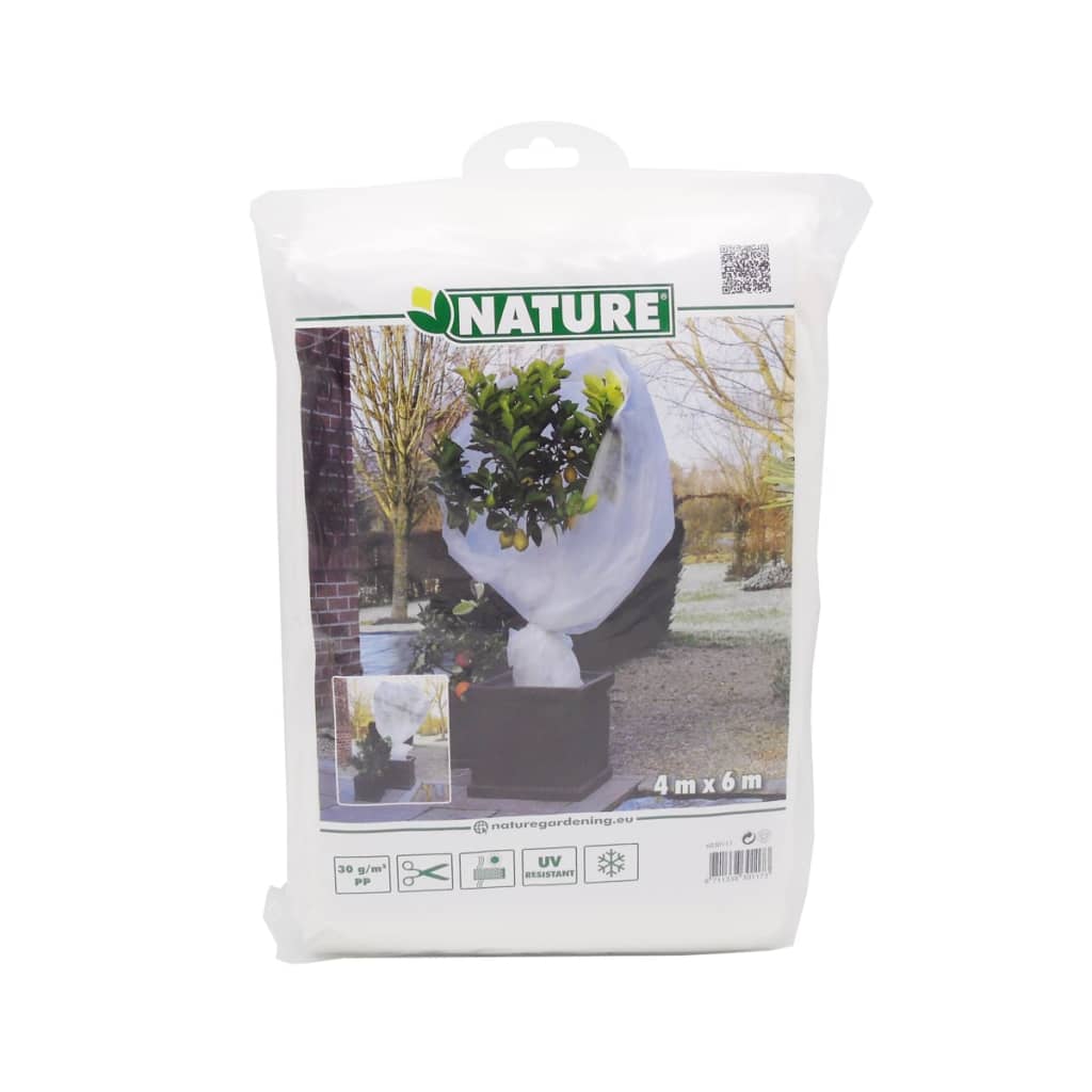 Nature Winter Fleece Cover 30 g/sqm White 4x6 m