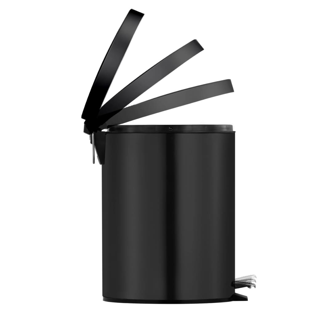 EKO Pedal Bin Classic 5 L Black