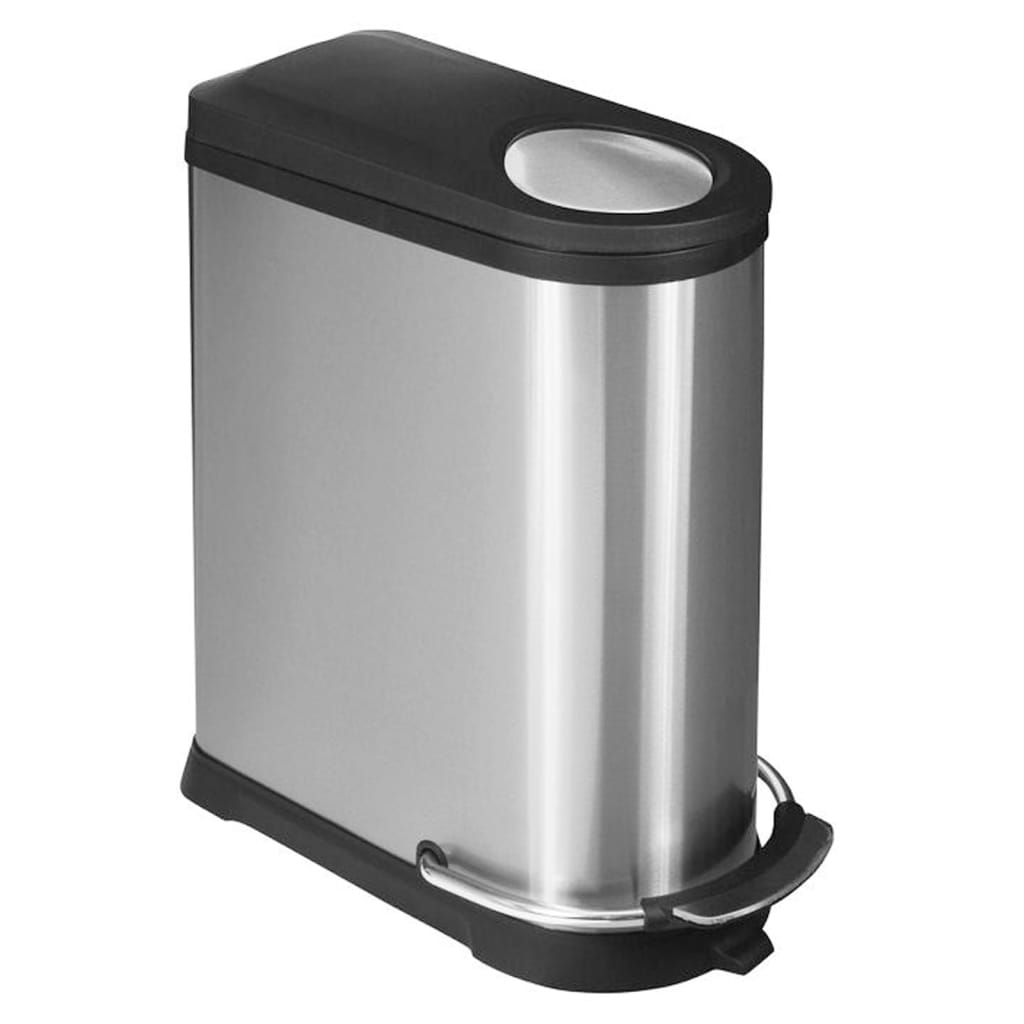 EKO Pedal Bin Viva 40 L Matte Silver