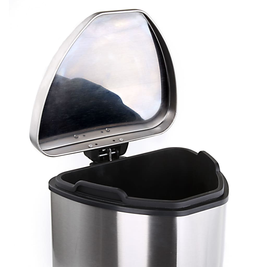 EKO Pedal Bin Grace 35 L Matte Silver