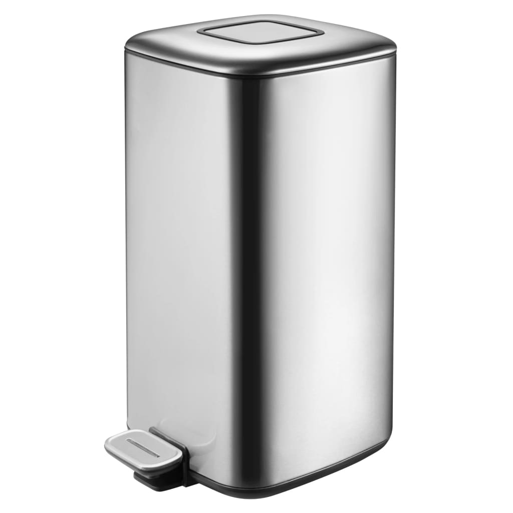 EKO Pedal Bin Regent 20 L Matte Silver