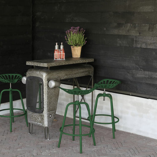 Esschert Design Bar Tractor Chair Green