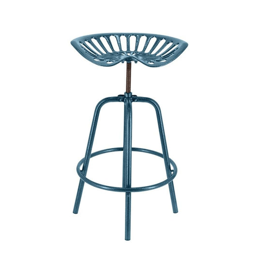 Esschert Design Bar Tractor Chair Blue