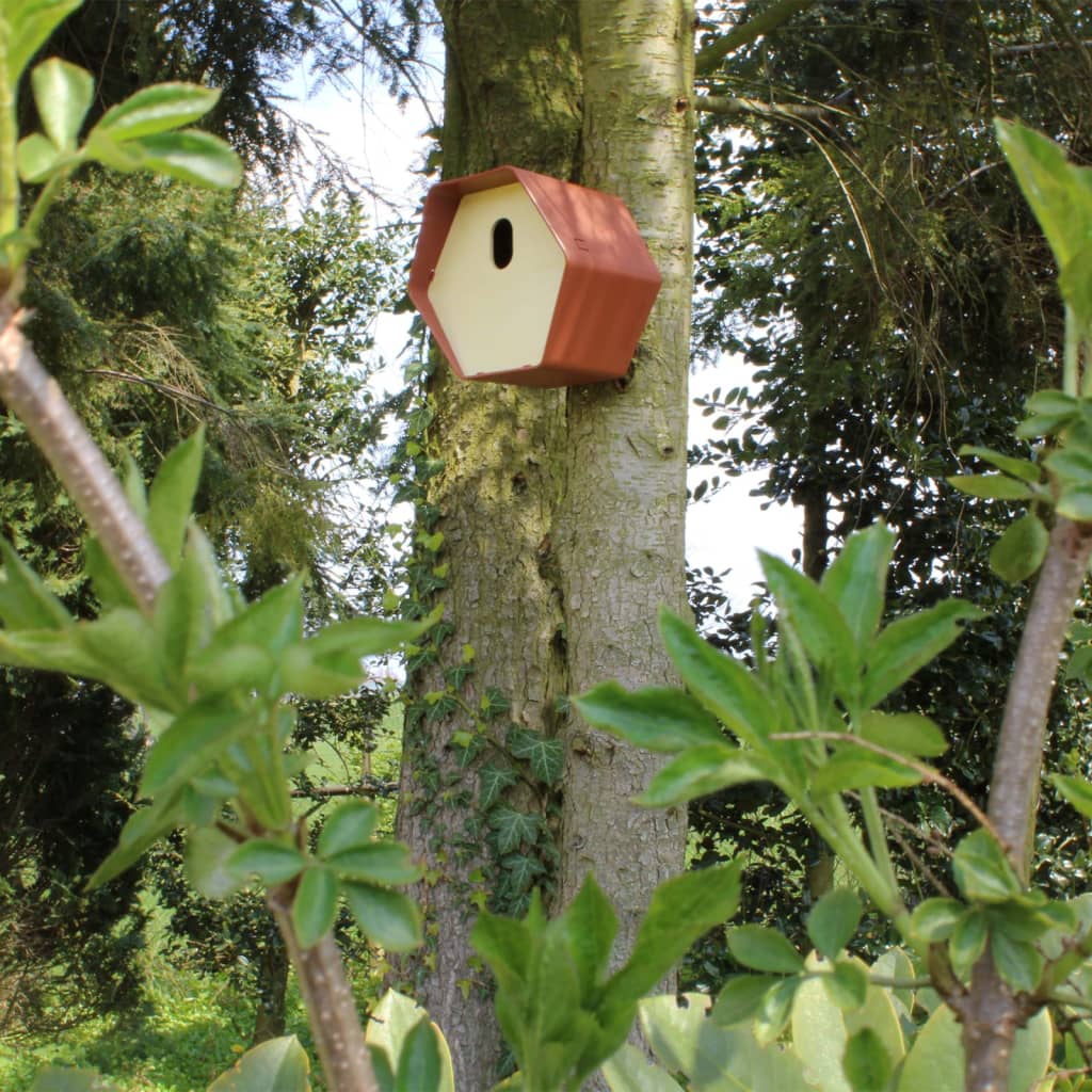 Capi Bird House Hive 2 19x23x20 cm Brown