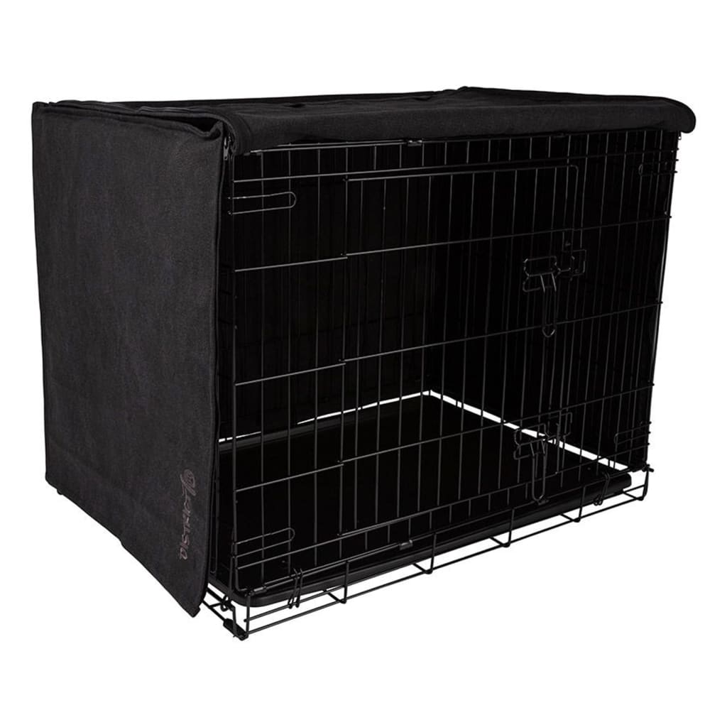 DISTRICT70 Dog Crate Cover Dark Grey S