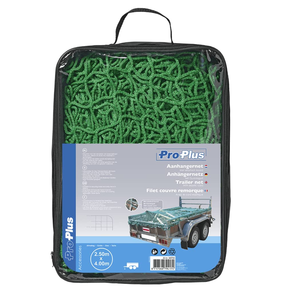 ProPlus Trailer Net 2.50x4.00M with Elastic Cord