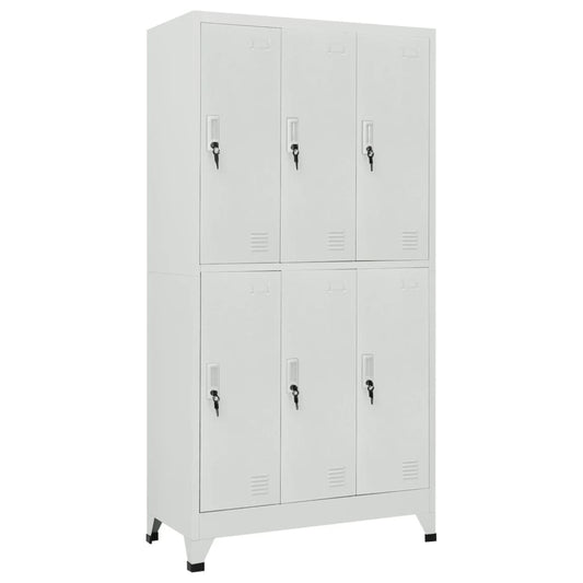 Locker Cabinet | Grey | High-quality steel | Large | Locker Cabinet
