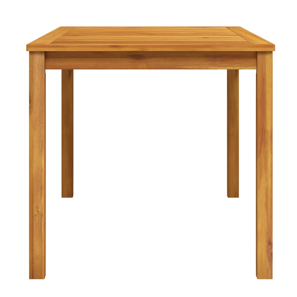 42618 vidaXL Garden Table 140x80x74 cm Solid Acacia Wood