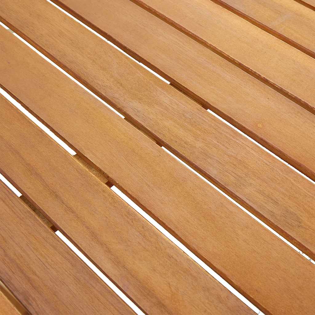 42618 vidaXL Garden Table 140x80x74 cm Solid Acacia Wood