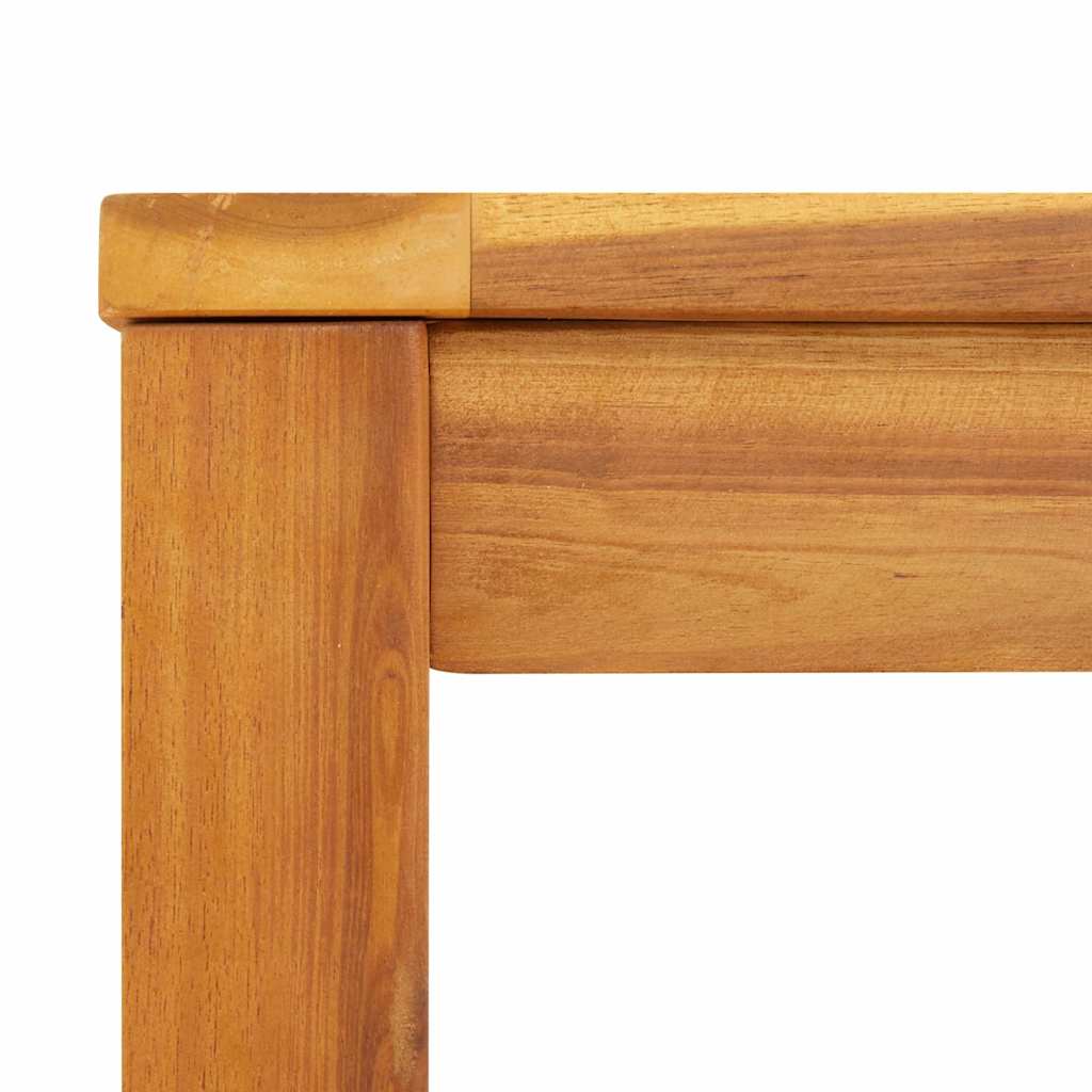 42618 vidaXL Garden Table 140x80x74 cm Solid Acacia Wood