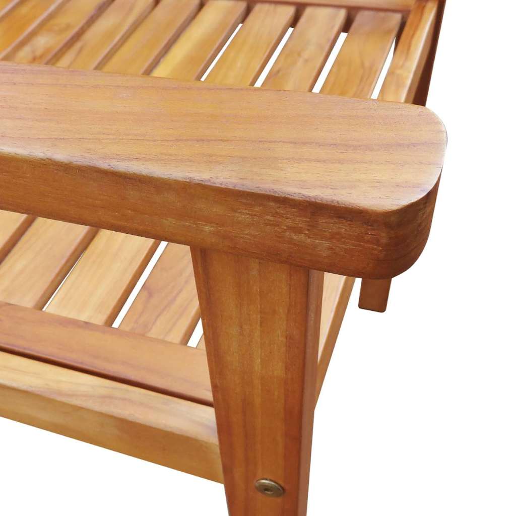 Outdoor Chair | Set of 2 | Brown | Solid Acacia wood | Standard | Durable