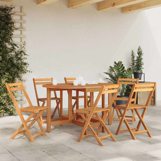 42659 vidaXL Garden Table 130x90x72 cm Solid Acacia Wood