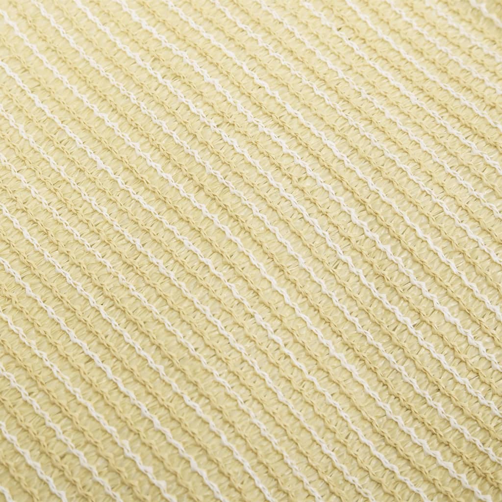 Zonnescherm Zeil HDPE Vierkant 2x2 m Beige