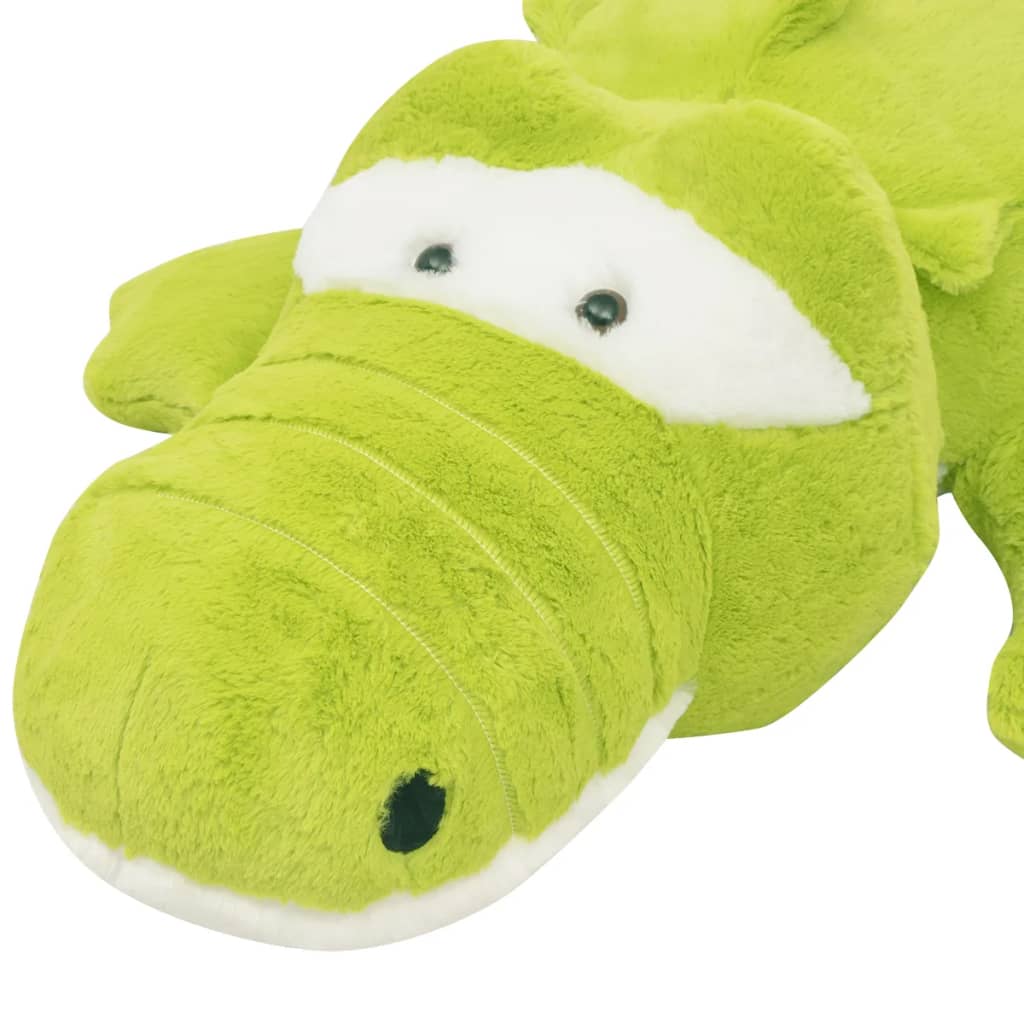 vidaXL Plush Cuddly Toy Crocodile XXL 150 cm