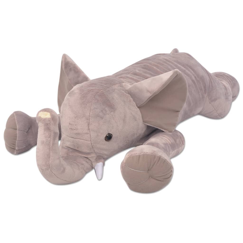 vidaXL Plush Cuddly Toy Elephant XXL 95 cm