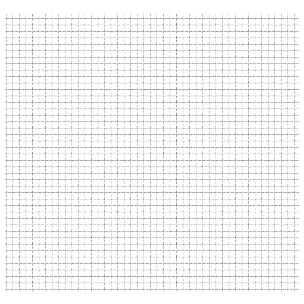 Crimped Garden Wire Fence Stainless Steel 100x85 cm 21x21x2.5mm