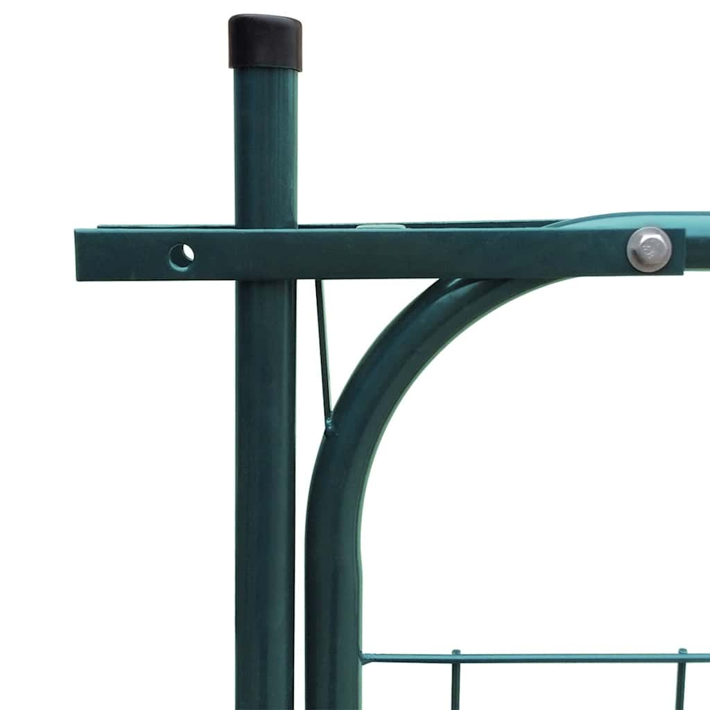 142292 vidaXL Garden Fence Gate 100x100 cm Green