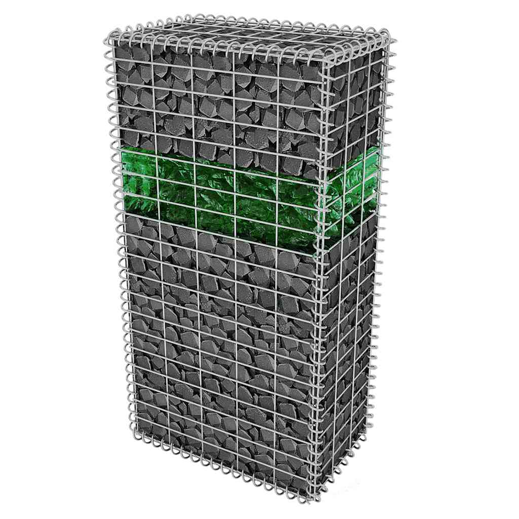 Gabion Rocks Glass Green 60-120 mm 25 kg