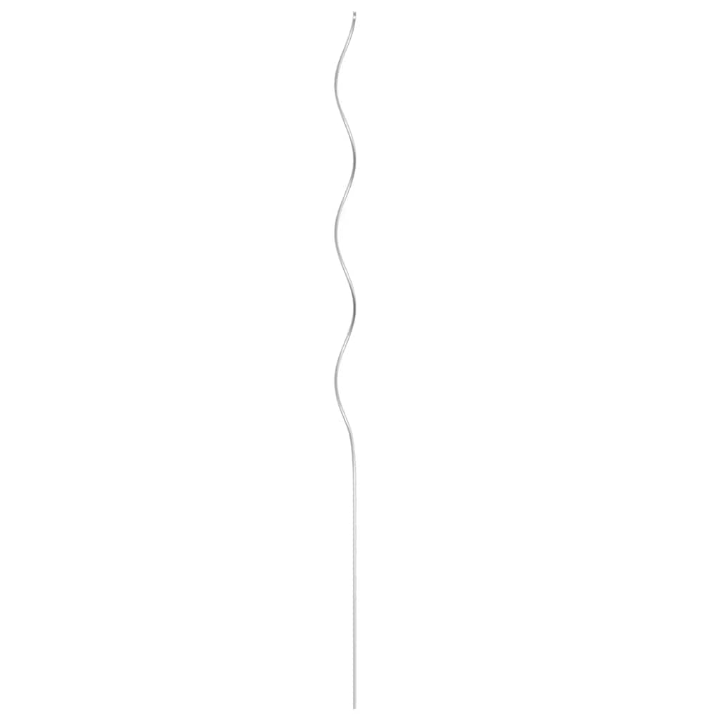 20 pcs Spiral Plant Supports 110 cm Galvanised Steel